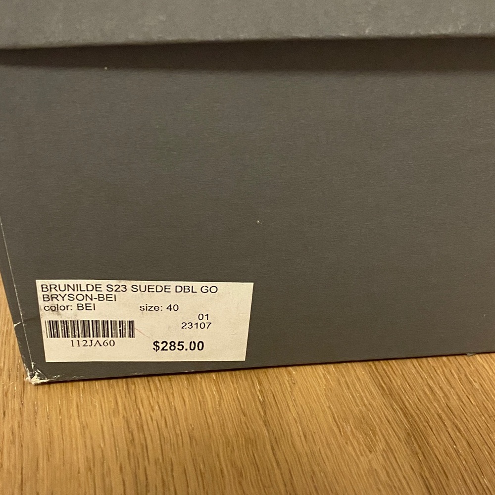 BNIB Gravity Pope Suede Leather Chunky Chelsea Boots - Picture 2 of 6